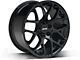 Staggered AMR Black Wheel and Sumitomo Maximum Performance HTR Z5 Tire Kit; 18x8/9 (94-98 Mustang)