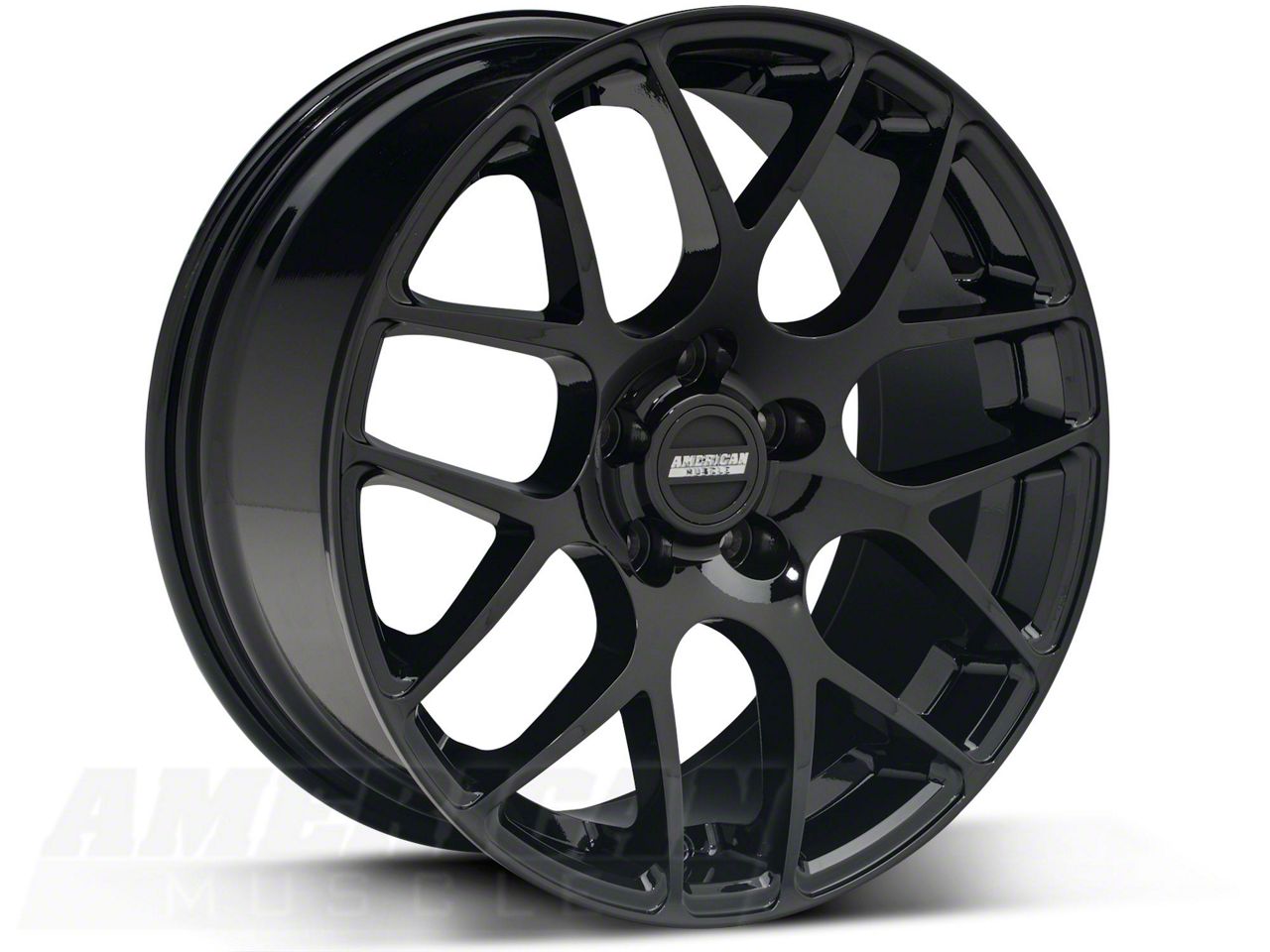 Mustang 18x8 AMR Wheel & Mickey Thompson Street Comp Tire Package (94