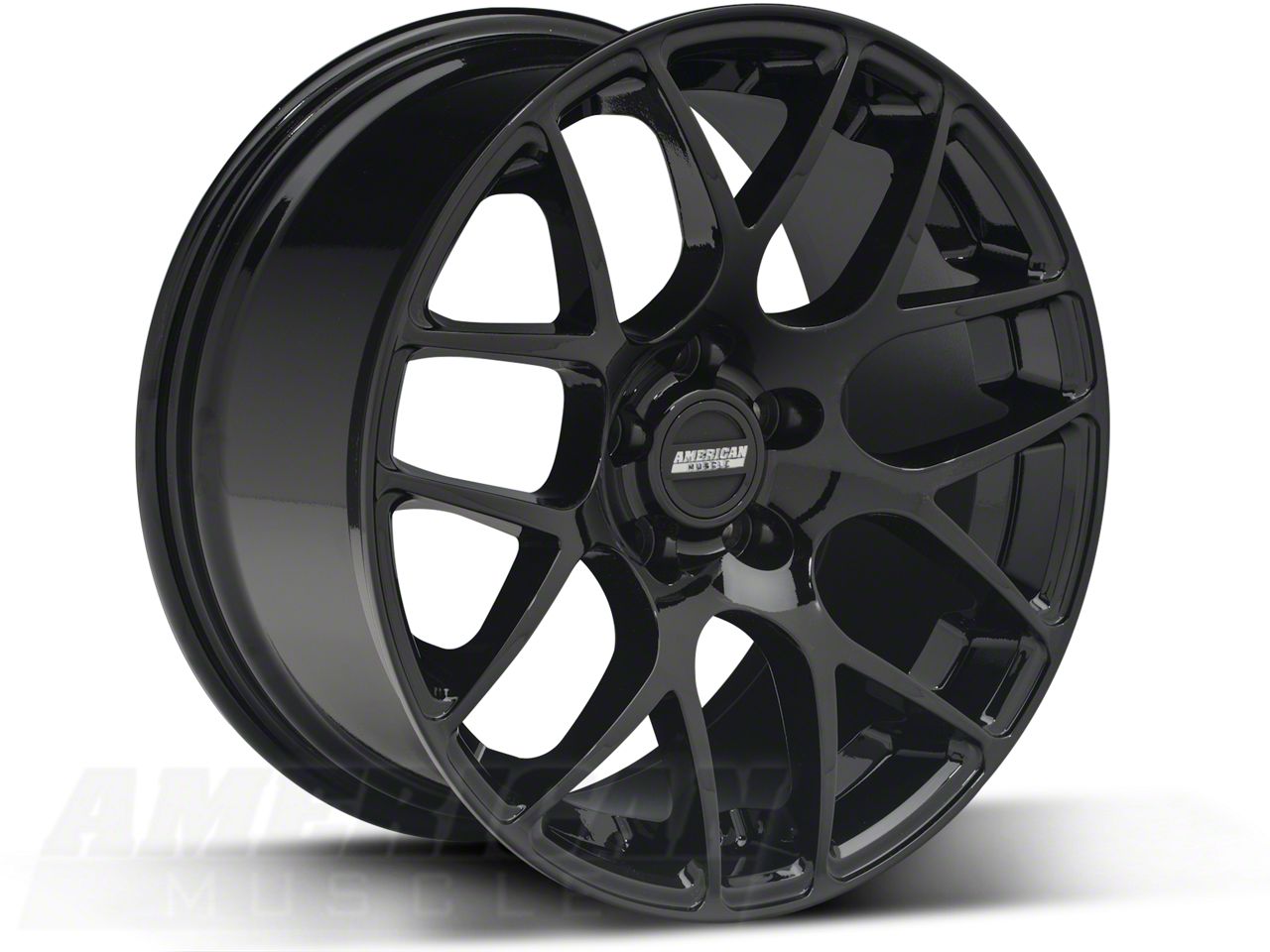 Mustang 19x8.5 AMR Wheel & Mickey Thompson Street Comp Tire