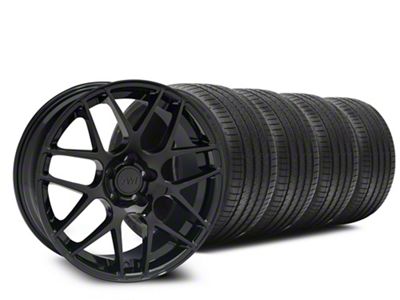 19x8.5 AMR Wheel & Sumitomo High Performance HTR Z5 Tire Package (15-23 Mustang GT, EcoBoost, V6)