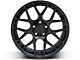 Staggered AMR Black Wheel and Mickey Thompson Tire Kit; 20-Inch (15-23 Mustang GT, EcoBoost, V6)