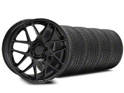 20x8.5 AMR Wheel & Mickey Thompson Street Comp Tire Package (15-23 Mustang GT, EcoBoost, V6)