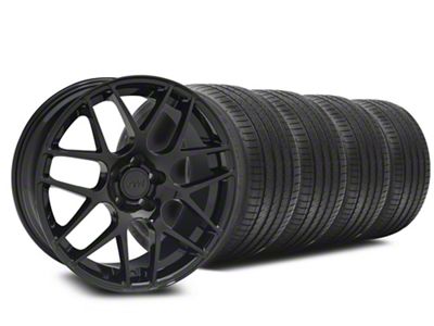 20x8.5 AMR Wheel & Sumitomo High Performance HTR Z5 Tire Package (15-23 Mustang GT, EcoBoost, V6)