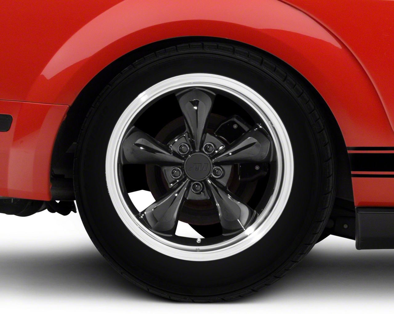 沸騰ブラドン 18x9 Mustang Bullitt Comp Street Thompson Mickey & Wheel 小物