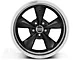 18x9 American Muscle Wheels Bullitt Wheel - 265/35R18 Sumitomo High Performance Summer HTR Z5 Tire; Wheel & Tire Package (94-98 Mustang)