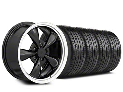 18x8 Bullitt Wheel & Pirelli All-Season P Zero Nero Tire Package (05-10 Mustang GT; 05-14 Mustang V6)