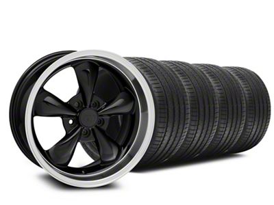 18x9 Bullitt Wheel & Sumitomo High Performance HTR Z5 Tire Package (99-04 Mustang)