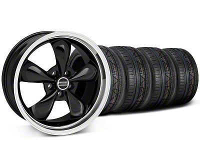 19x8.5 Bullitt Wheel & NITTO High Performance INVO Tire Package (05-14 Mustang GT w/o Performance Pack, V6)