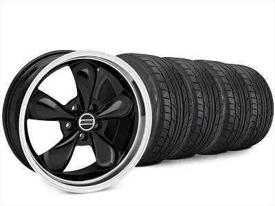 20x8.5 Bullitt Wheel & NITTO High Performance NT555 G2 Tire Package (15-23 Mustang EcoBoost w/o Performance Pack, V6)