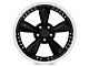 18x9 American Muscle Wheels Bullitt Motorsport Wheel - 255/45R18 Sumitomo High Performance Summer HTR Z5 Tire; Wheel & Tire Package (05-14 Mustang GT w/o Performance Pack, V6)