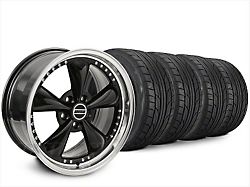 20x8.5 Bullitt Motorsport Wheel & NITTO High Performance NT555 G2 Tire Package (15-23 Mustang EcoBoost w/o Performance Pack, V6)