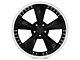 20x8.5 Bullitt Motorsport Wheel & NITTO High Performance NT555 G2 Tire Package (15-23 Mustang EcoBoost w/o Performance Pack, V6)