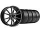 Niche Vicenza Black Chrome Wheel & Sumitomo HTR Z III Tire Kit; 20x9 (15-18 Mustang GT, EcoBoost, V6)