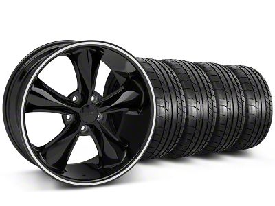 18x8.5 Foose Legend Wheel & Mickey Thompson Street Comp Tire Package (05-10 Mustang GT, V6)