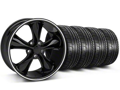 20x8.5 Foose Legend Wheel & Mickey Thompson Street Comp Tire Package (05-14 Mustang GT, V6)