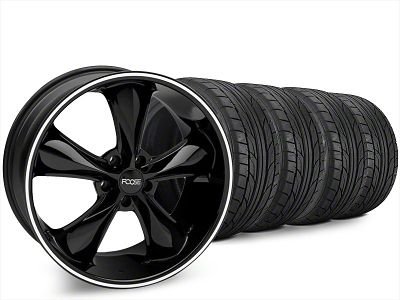 20x8.5 Foose Legend Wheel & NITTO High Performance NT555 G2 Tire Package (15-23 Mustang EcoBoost w/o Performance Pack, V6)