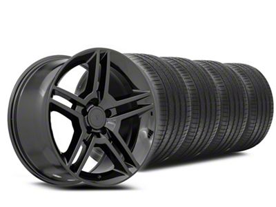 18x9 2010 GT500 Style Wheel & Sumitomo High Performance HTR Z5 Tire Package (05-14 Mustang, Excluding 13-14 GT500)