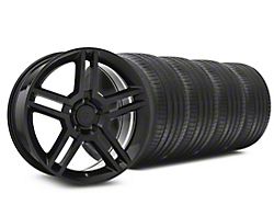 19x8.5 2010 GT500 Style Wheel and Sumitomo HTR Z5 Summer Tire Package (05-14 Mustang)