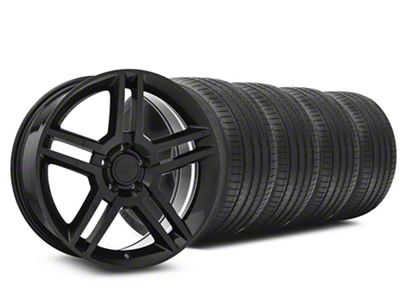 19x8.5 2010 GT500 Style Wheel & Sumitomo High Performance HTR Z5 Tire Package (05-14 Mustang)