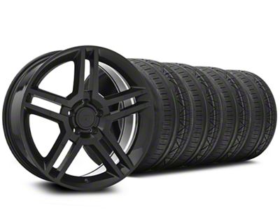 19x8.5 2010 GT500 Style Wheel & NITTO High Performance INVO Tire Package (05-14 Mustang)