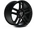 Staggered Laguna Seca Style Black Wheel and Pirelli Tire Kit; 19x9/10 (05-14 Mustang)