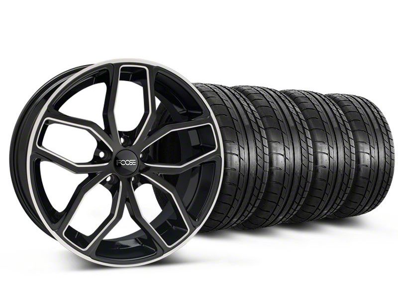 Mustang 20x8.5 Foose Outcast Wheel & Mickey Thompson Street Comp