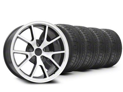 18x9 FR500 Style Wheel & Mickey Thompson Street Comp Tire Package (05-14 Mustang)