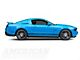 Staggered Laguna Seca Style Black Machined Wheel and Pirelli Tire Kit; 19x9/10 (05-14 Mustang)
