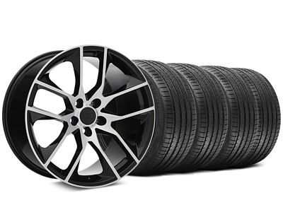 20x8.5 Magnetic Style Wheel & Sumitomo High Performance HTR Z5 Tire Package (05-14 Mustang)