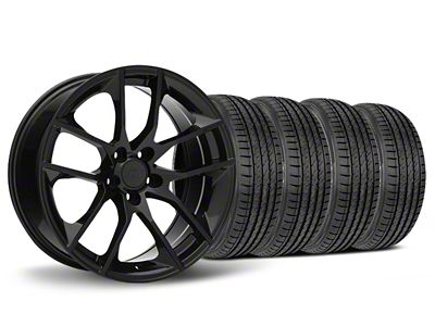 19x8.5 Magnetic Style Wheel & Sumitomo High Performance HTR Z5 Tire Package (05-14 Mustang)