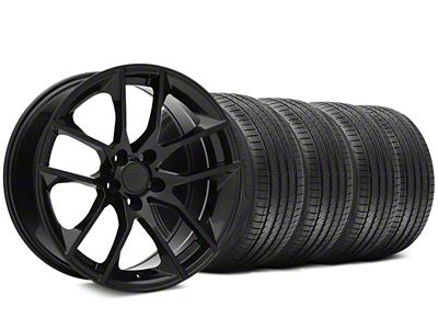 20x8.5 Magnetic Style Wheel & Sumitomo High Performance HTR Z5 Tire Package (05-14 Mustang)