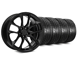 Magnetic Style Black Wheel and Mickey Thompson Tire Kit; 20x8.5 (05-14 Mustang GT, V6)