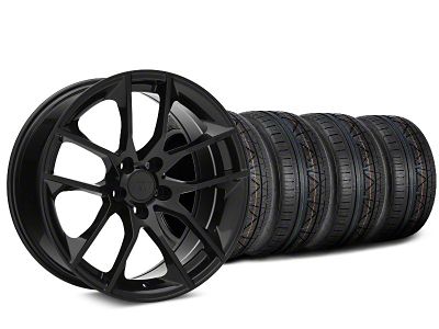 20x8.5 Magnetic Style Wheel & NITTO High Performance INVO Tire Package (05-14 Mustang)