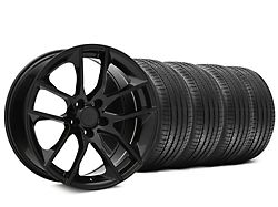 20x8.5 Magnetic Style Wheel & Sumitomo High Performance HTR Z5 Tire Package (15-23 Mustang GT, EcoBoost, V6)