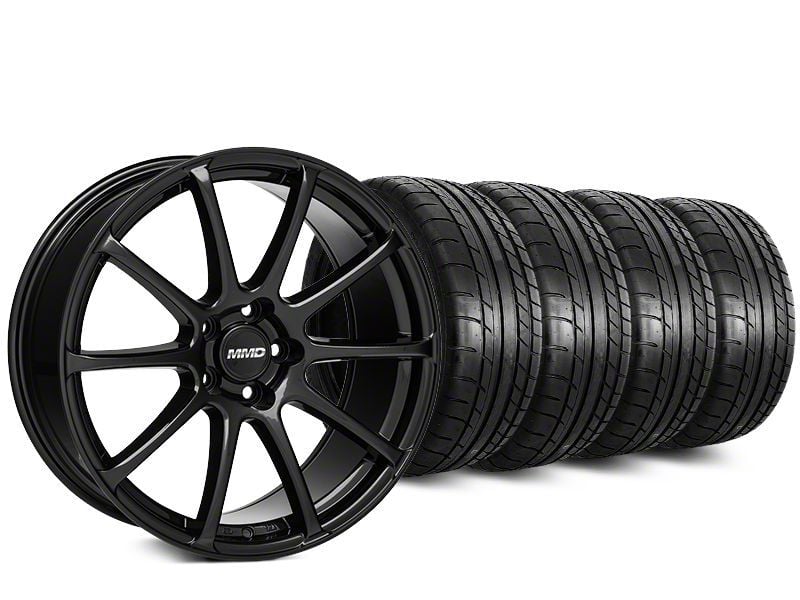 Mustang 19x8.5 Magnetic Style Wheel & Mickey Thompson Street Mustang 19x8.5 Magnetic Style Wheel & Mickey Thompson Street