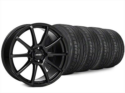 20x8.5 MMD Axim Wheel & NITTO High Performance NT555 G2 Tire Package (15-23 Mustang GT, EcoBoost, V6)