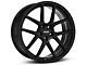 MMD Zeven Black Wheel and NITTO NT555 G2 Tire Kit; 20x8.5 (15-23 Mustang GT, EcoBoost, V6)