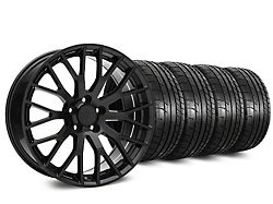 19x8.5 Performance Pack Style Wheel & Mickey Thompson Street Comp Tire Package (15-23 Mustang GT, EcoBoost, V6)