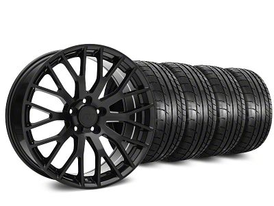 19x8.5 Performance Pack Style Wheel & Mickey Thompson Street Comp Tire Package (15-23 Mustang GT, EcoBoost, V6)