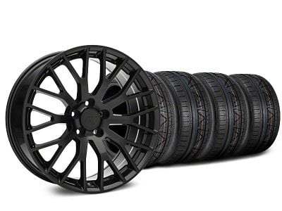 19x8.5 Performance Pack Style Wheel & NITTO High Performance INVO Tire Package (15-23 Mustang GT, EcoBoost, V6)