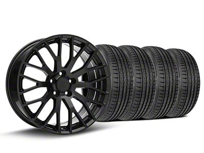 19x8.5 Performance Pack Style Wheel & Sumitomo High Performance HTR Z5 Tire Package (15-23 Mustang GT, EcoBoost, V6)