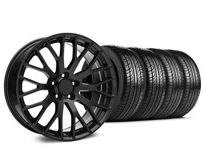 19x8.5 Performance Pack Style Wheel & Pirelli All-Season P Zero Nero Tire Package (15-23 Mustang GT, EcoBoost, V6)