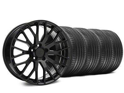 20x8.5 Performance Pack Style Wheel & Sumitomo High Performance HTR Z5 Tire Package (15-23 Mustang GT, EcoBoost, V6)
