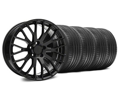 20x8.5 Performance Pack Style Wheel & Sumitomo High Performance HTR Z5 Tire Package (15-23 Mustang GT, EcoBoost, V6)
