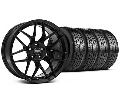 19x9.5 RTR Tech 7 Wheel & Pirelli All-Season P Zero Nero Tire Package (15-23 Mustang GT, EcoBoost, V6)