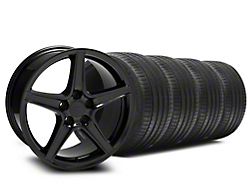 18x9 Saleen Style Wheel & Sumitomo High Performance HTR Z5 Tire Package (99-04 Mustang)