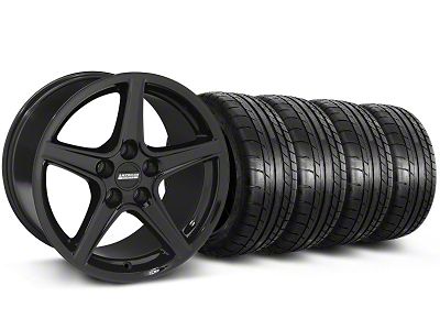 19x8.5 Saleen Style Wheel & Mickey Thompson Street Comp Tire Package (05-14 Mustang GT, V6)