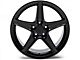 19x8.5 American Muscle Wheels Saleen Style Wheel - 245/45R19 Pirelli All-Season P Zero Nero Tire; Wheel & Tire Package (05-14 Mustang GT, V6)