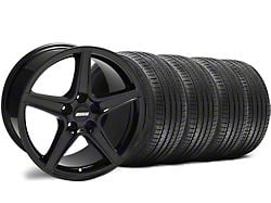 18x10 Saleen Style Wheel & Sumitomo High Performance HTR Z5 Tire Package (94-98 Mustang)