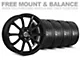 Shelby Super Snake Style Black Wheel and Mickey Thompson Tire Kit; 20x9 (05-14 Mustang)